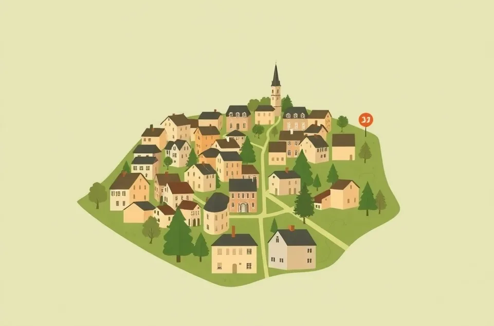 Carte du secteur d'intervention autour de Sarcelles (95200)